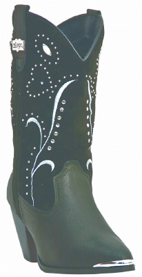 Dingo DI587 for $99.99 Ladies Ava Collection Slouch Boot with Black Pigskin Leather Foot and a Fashion Toe